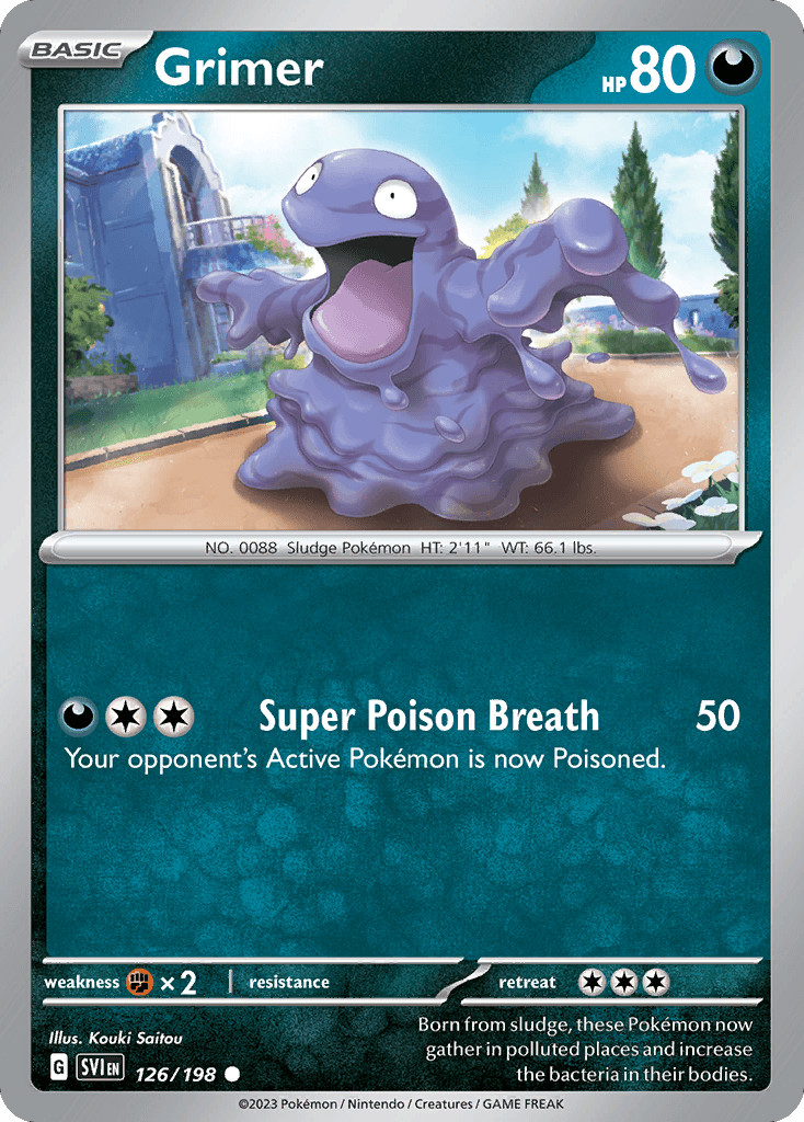Grimer 126 — Scarlet & Violet