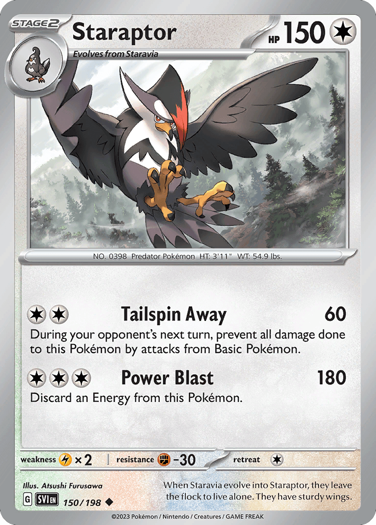 Staraptor 150