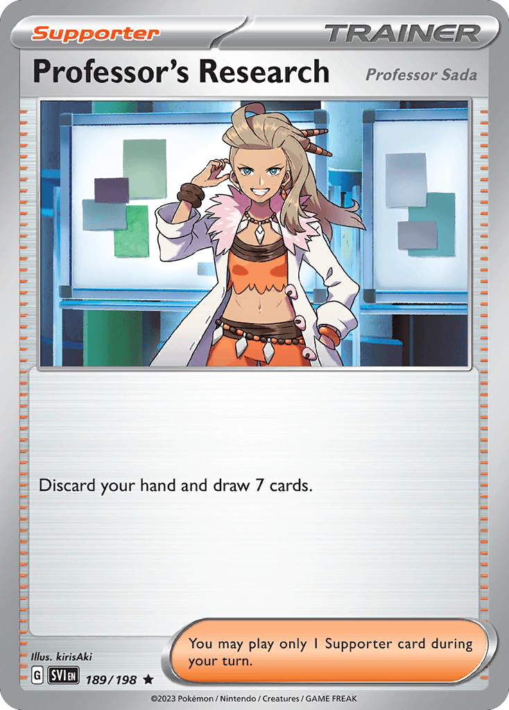 Professor's Research (Professor Sada) 189 — Scarlet & Violet