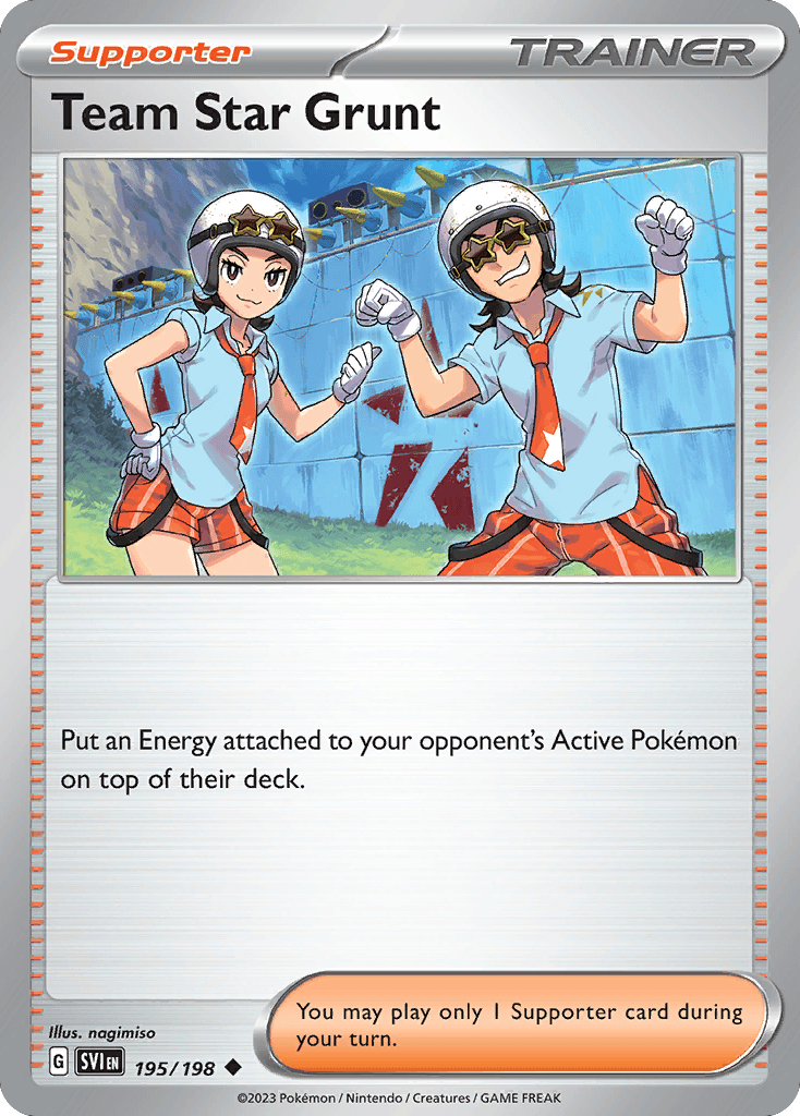 Team Star Grunt 195 — Scarlet & Violet