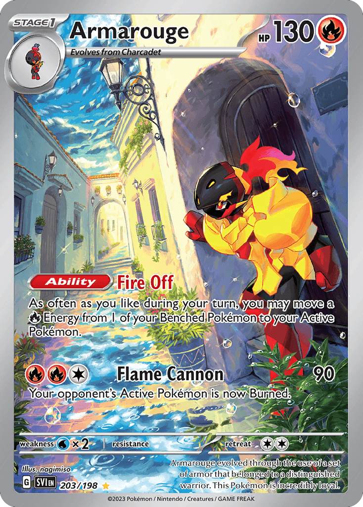 Armarouge 203 — Scarlet & Violet