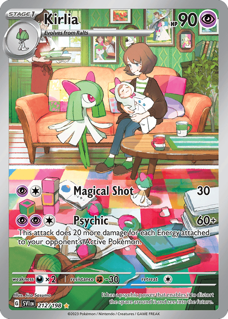 Kirlia 212 — Scarlet & Violet