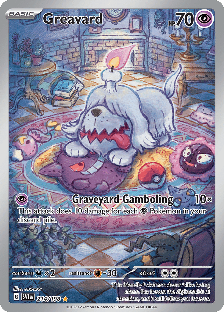 Greavard 214 — Scarlet & Violet