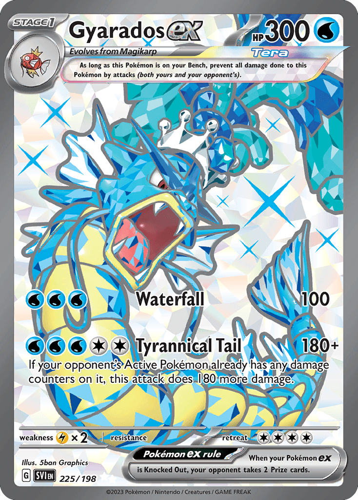 Gyarados ex 225 — Scarlet & Violet