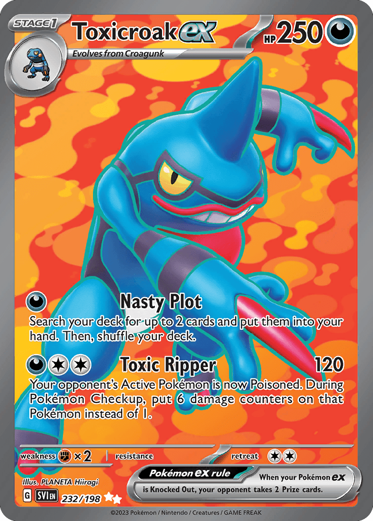 Toxicroak ex 232