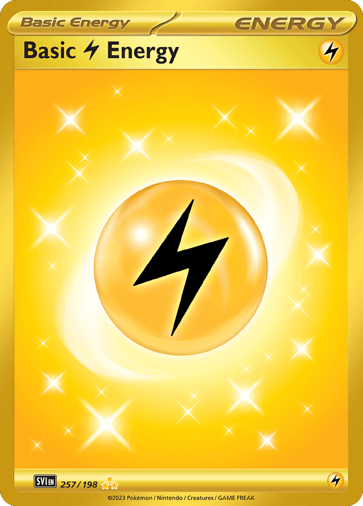 Basic Lightning Energy 257 — Scarlet & Violet