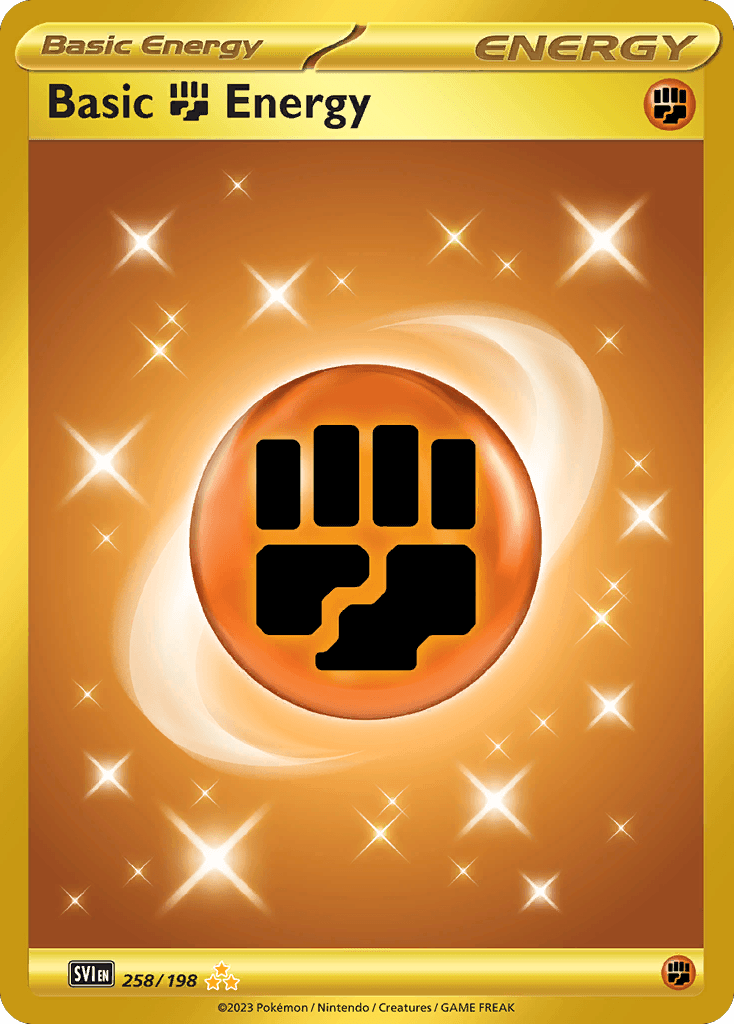 Basic Fighting Energy 258 — Scarlet & Violet