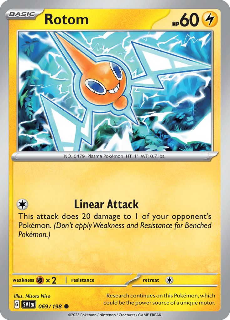 Rotom 69 — Scarlet & Violet