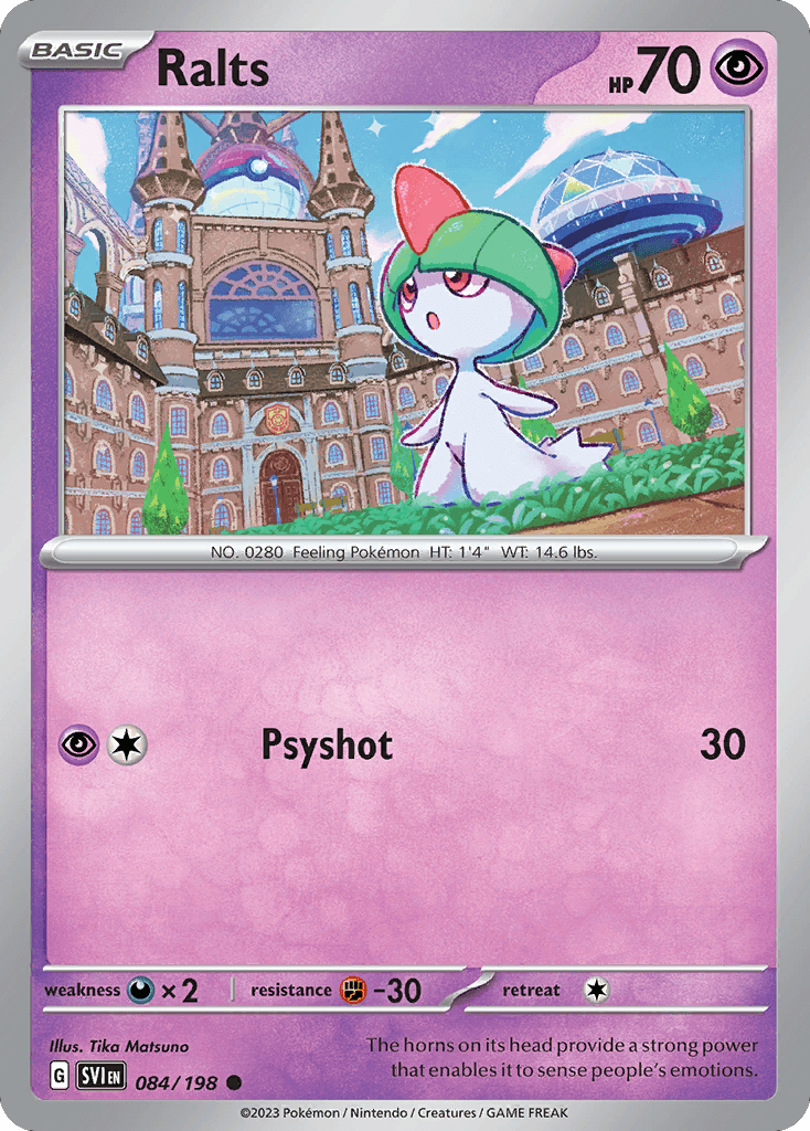 Ralts 84 — Scarlet & Violet