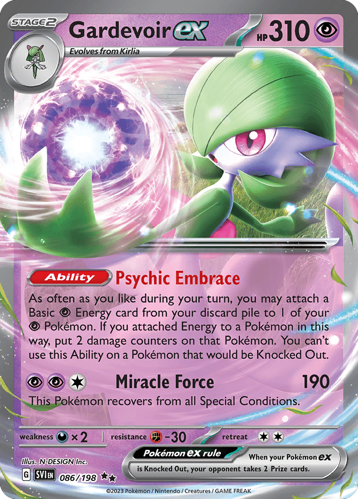 Gardevoir ex 86