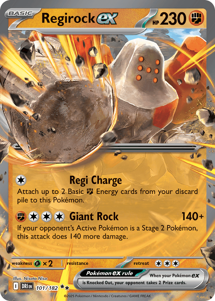 Regirock ex 101
