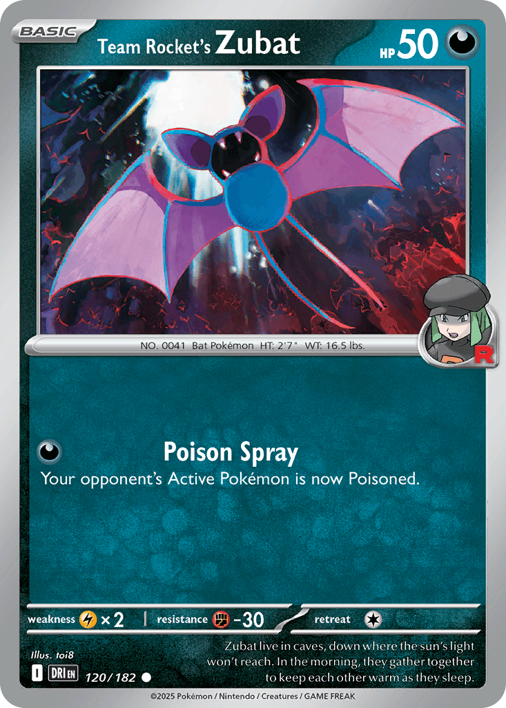 Team Rocket's Zubat 120