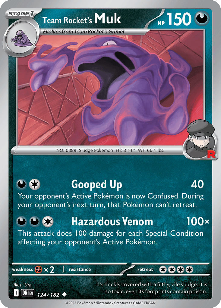 Team Rocket's Muk 124