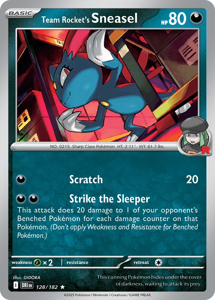 Team Rocket's Sneasel 128