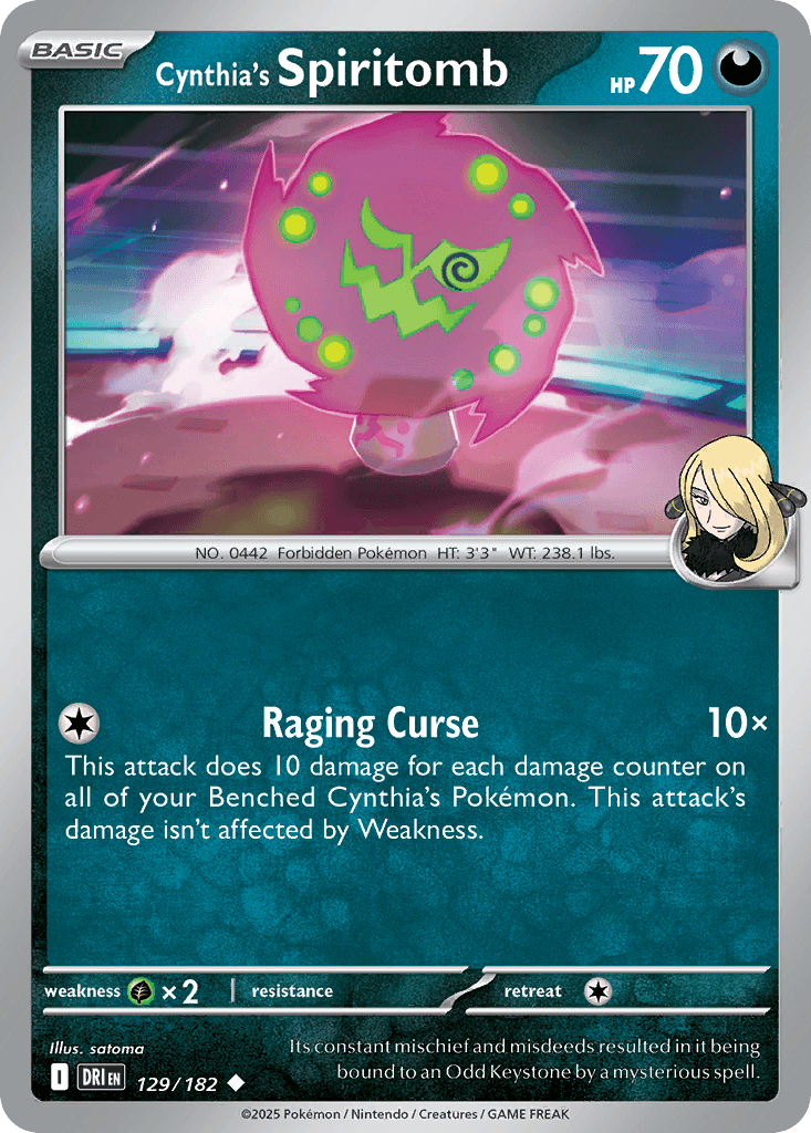 Cynthia's Spiritomb 129