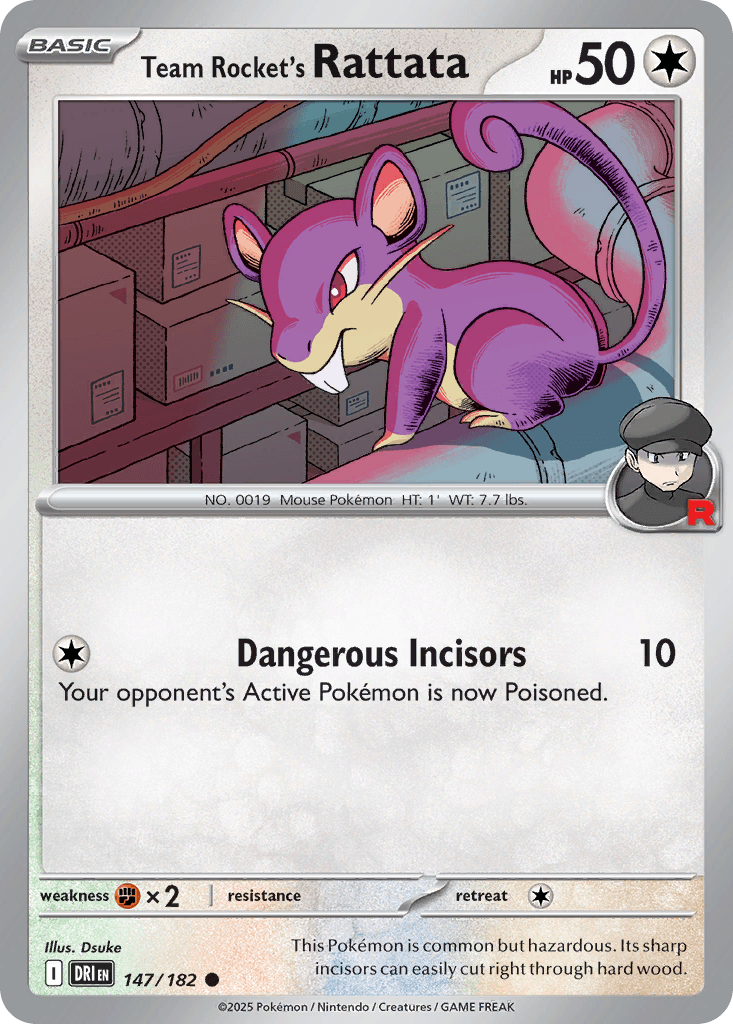 Team Rocket's Rattata 147