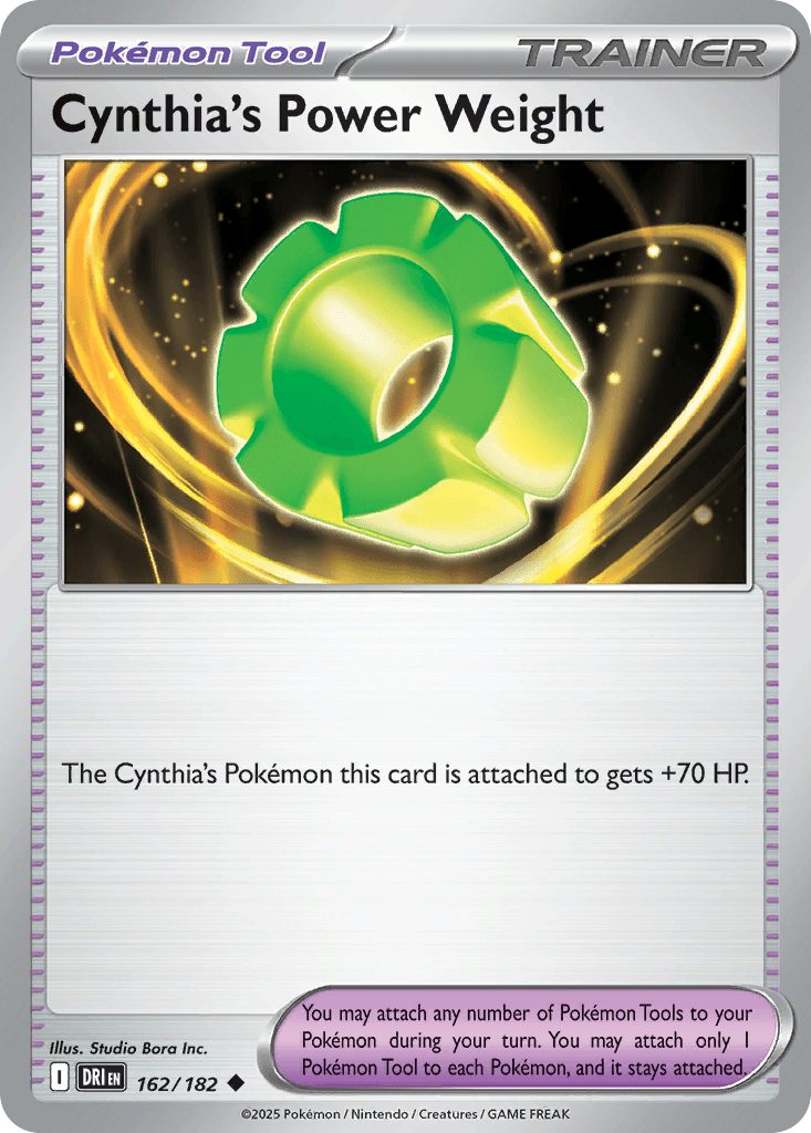 Cynthia's Power Weight 162 — Destined Rivals