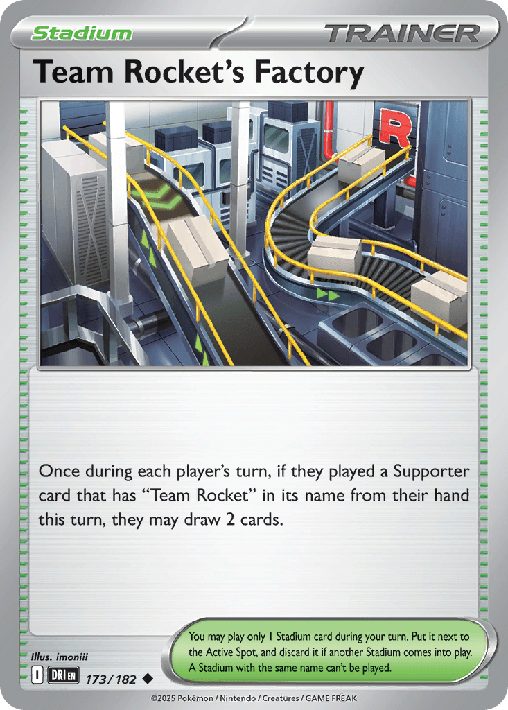 Team Rocket's Factory 173 — Destined Rivals
