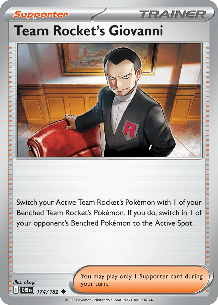 Team Rocket's Giovanni 174 — Destined Rivals