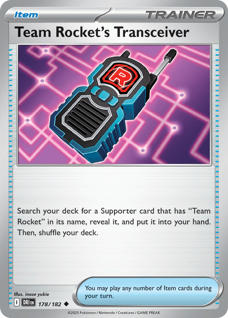 Team Rocket's Transceiver 178