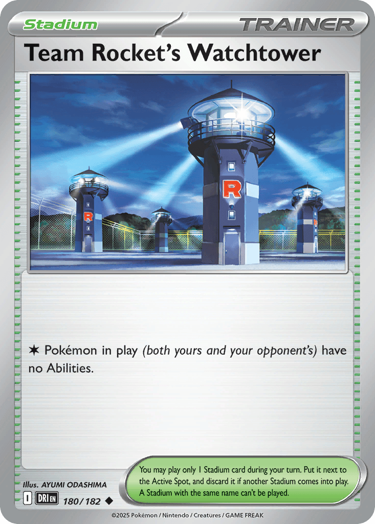 Team Rocket's Watchtower 180