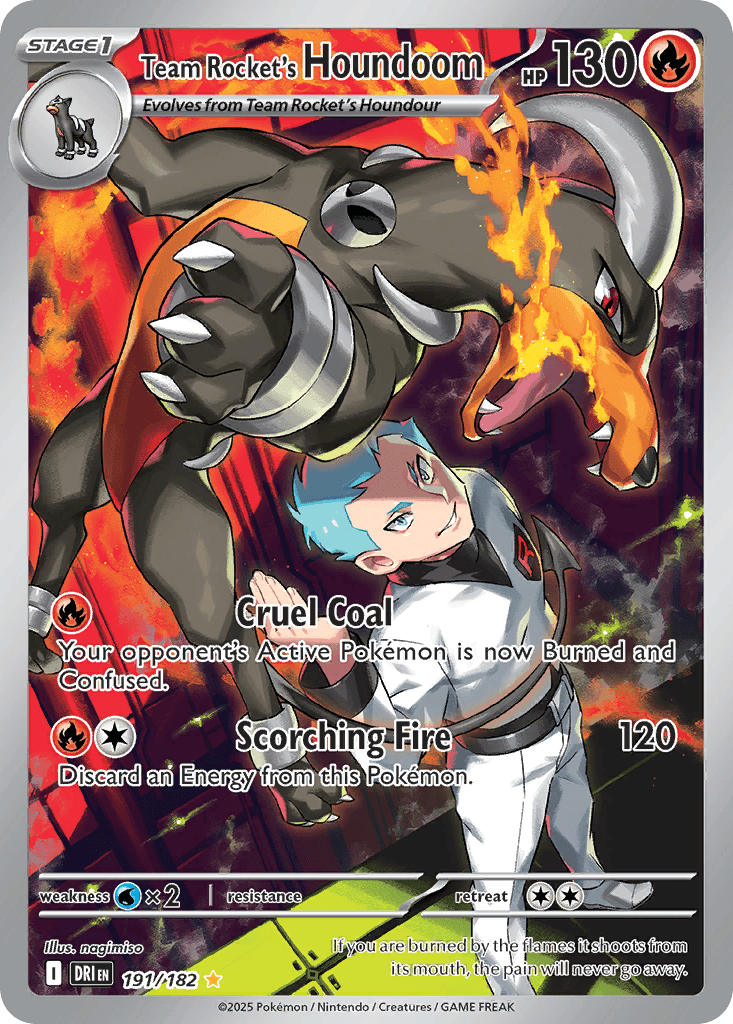 Team Rocket's Houndoom 191