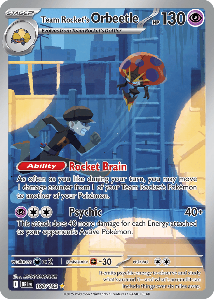 Team Rocket's Orbeetle 198