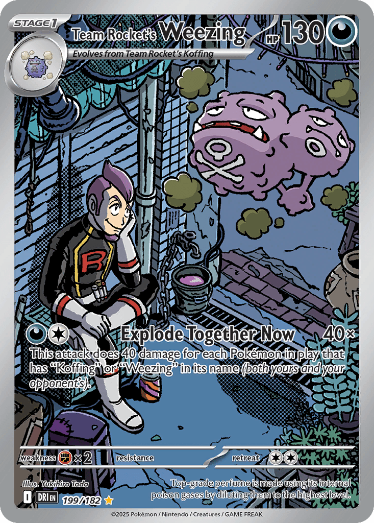 Team Rocket's Weezing 199