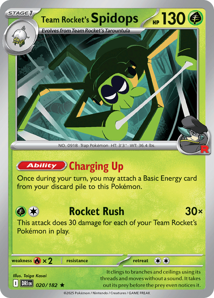 Team Rocket's Spidops 20