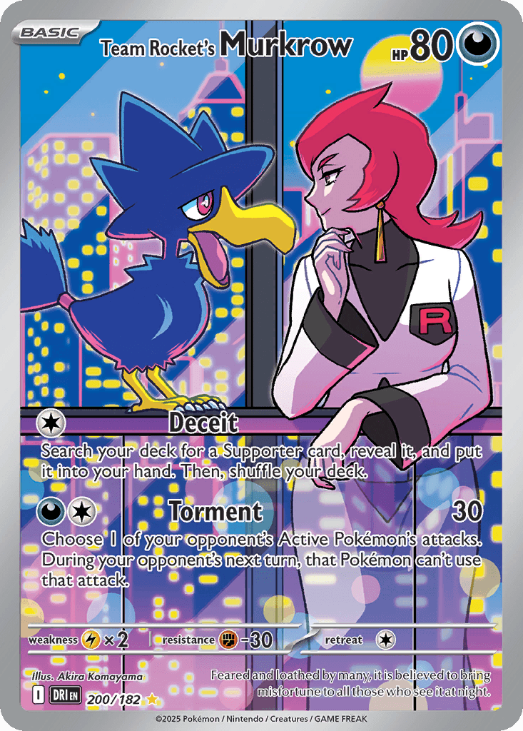 Team Rocket's Murkrow 200 — Destined Rivals