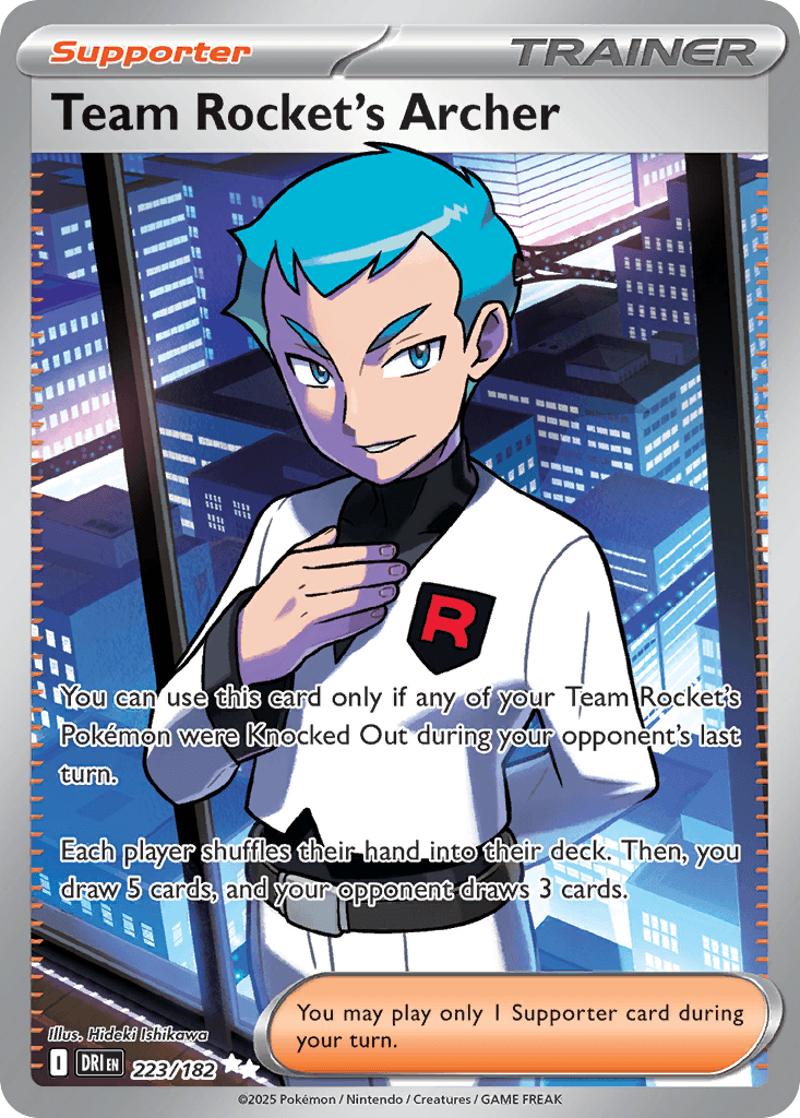 Team Rocket's Archer 223 — Destined Rivals