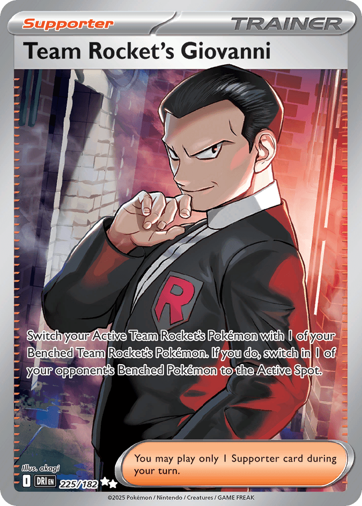 Team Rocket's Giovanni 225 — Destined Rivals