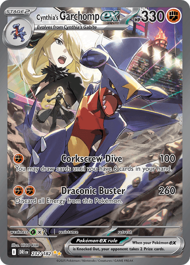 Cynthia's Garchomp ex 232