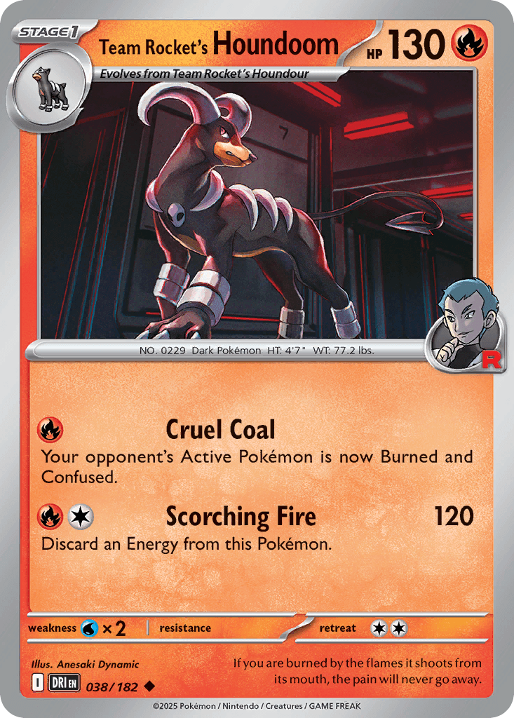 Team Rocket's Houndoom 38