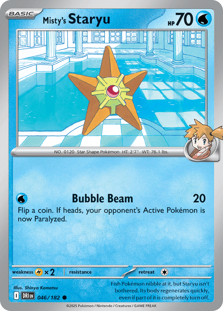 Misty's Staryu 46 — Destined Rivals