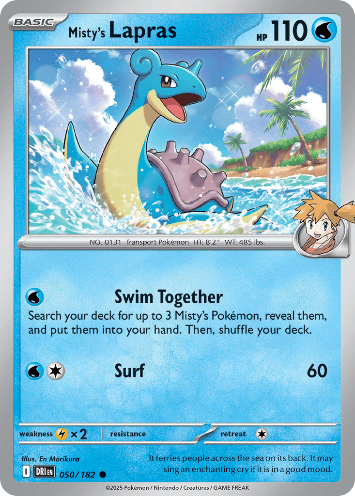 Misty's Lapras 50 — Destined Rivals