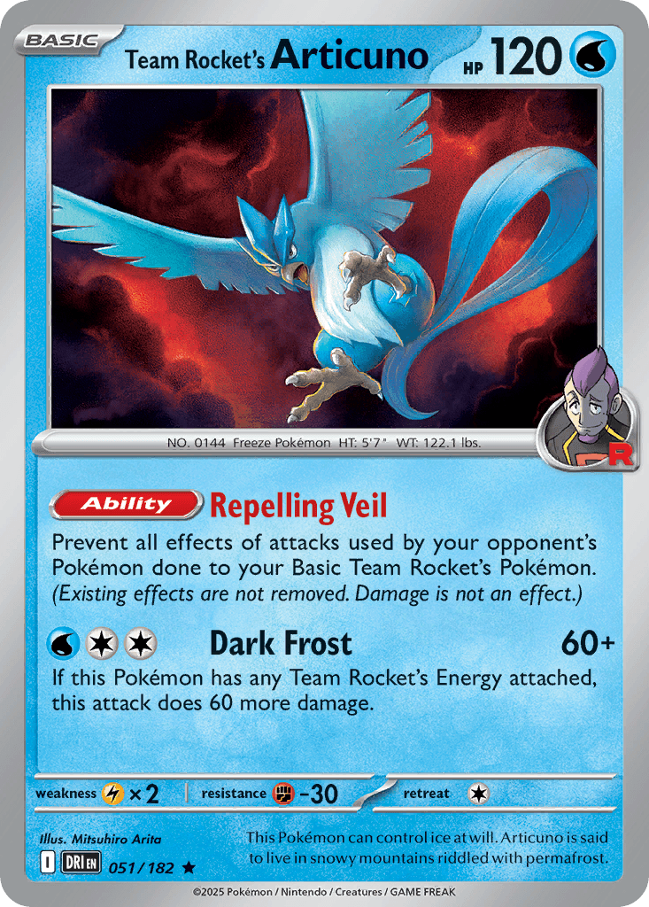 Team Rocket's Articuno 51