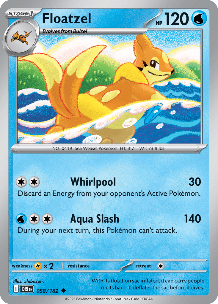 Floatzel 58