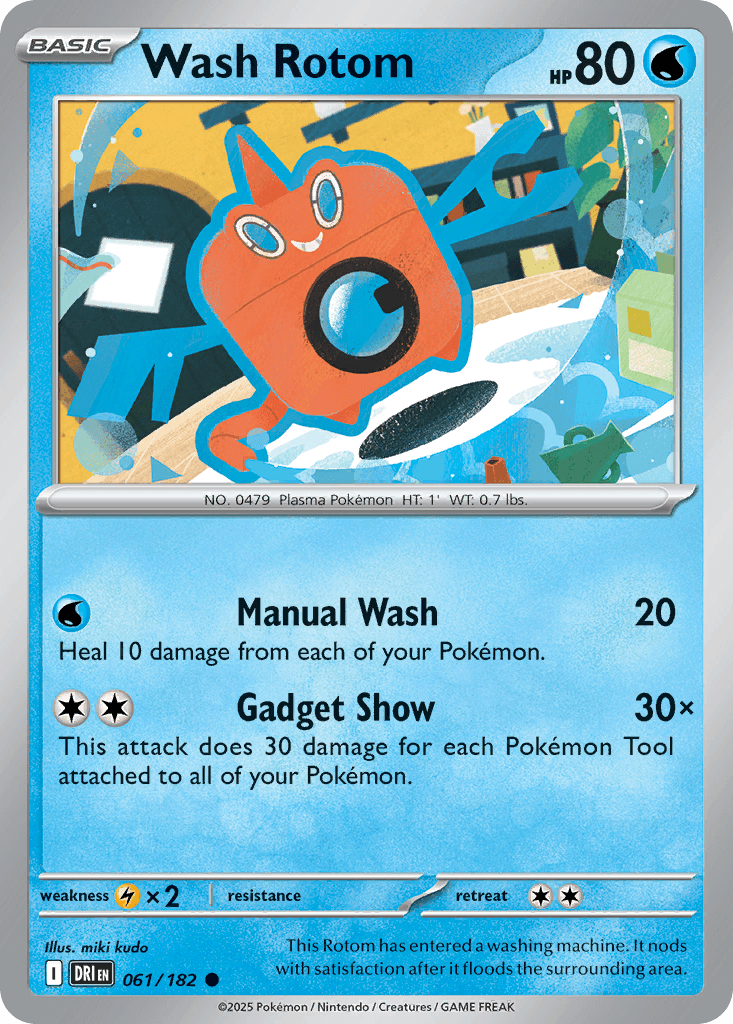 Wash Rotom 61