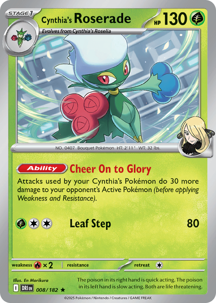 Cynthia's Roserade 8