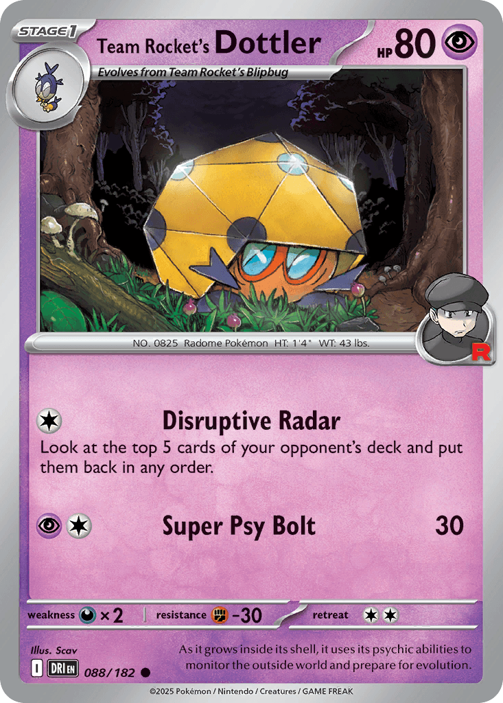 Team Rocket's Dottler 88