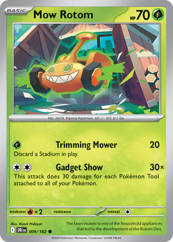 Mow Rotom 9 — Destined Rivals
