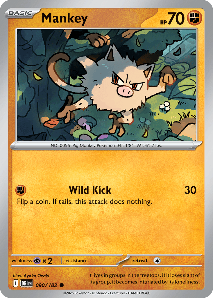 Mankey 90 — Destined Rivals