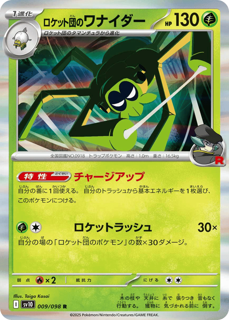 Team Rocket's Spidops 9
