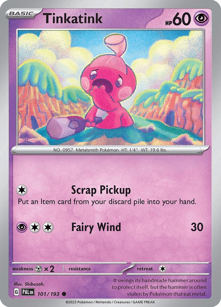 Tinkatink 101 — Scarlet & Violet: Paldea Evolved