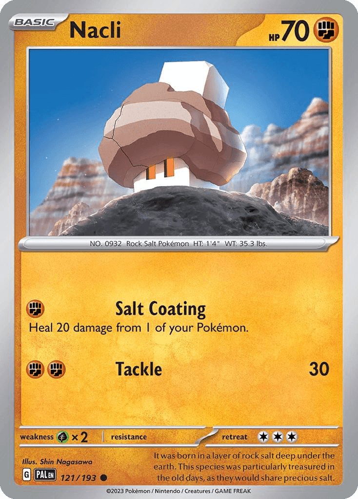 Nacli 121 — Scarlet & Violet: Paldea Evolved