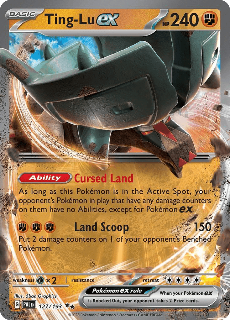 Ting-Lu ex 127 — Scarlet & Violet: Paldea Evolved