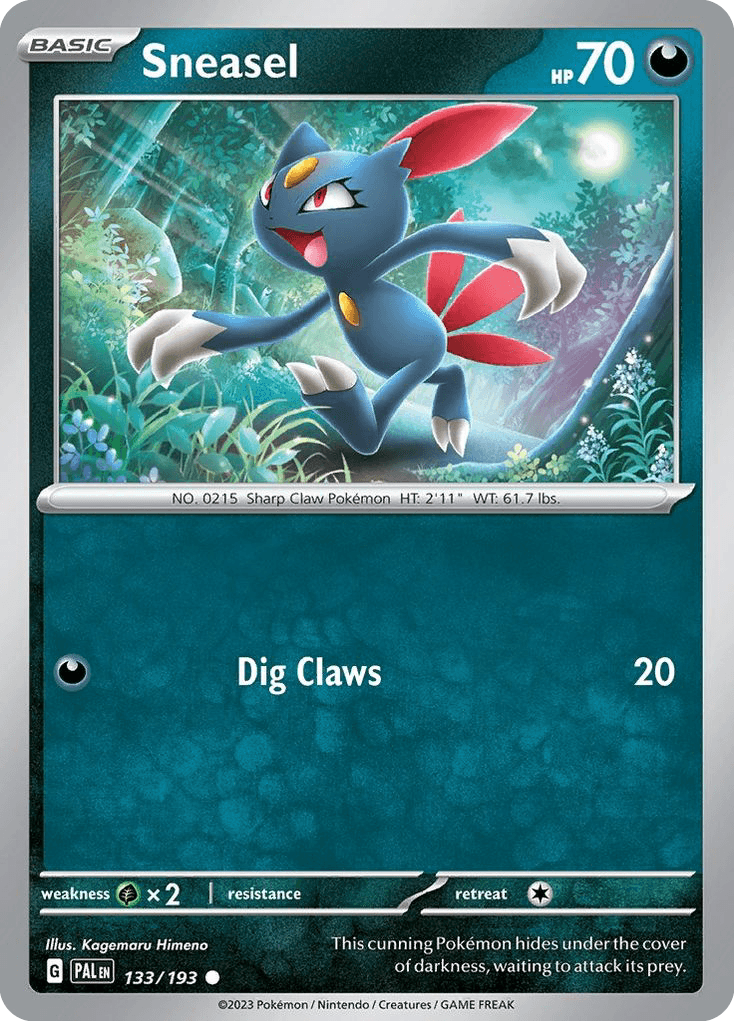 Sneasel 133 — Scarlet & Violet: Paldea Evolved