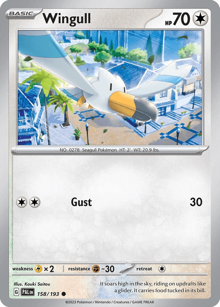 Wingull 158 — Scarlet & Violet: Paldea Evolved