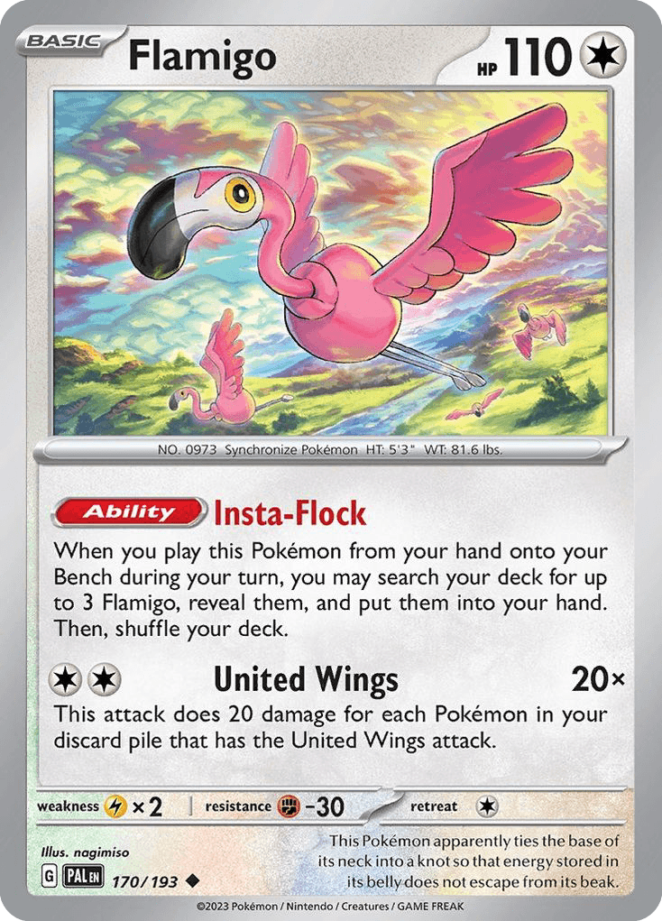 Flamigo 170 — Scarlet & Violet: Paldea Evolved